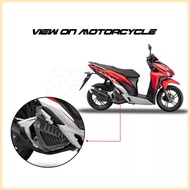 ☌ ﹊ ◹ HONDA Radiator Cover CLICK 125i/150i COVER CARBON FOR CLICK V2 and V3