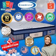 Dreamland Denim 1 13-Inches Premium Pocketed-Mira-Coil / Solid Spring Mattress