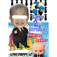 CAKE TOPPER/BOSS BABY
