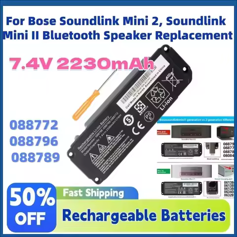 Upgrade New 7.4V 2230mAh 088772 088796 088789 Battery for Bose Soundlink Mini 2, Soundlink Mini II B