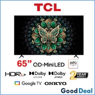 TCL 2025  ( 98" / 85" / 75" / 65" / 55" ) Premium QD-Mini LED with 144hz Refresh Rate Google Smart T