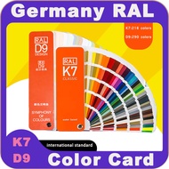 Germany RAL Color Reference Card K7 216 colors international standard D9 290 colors Color Chart Pain