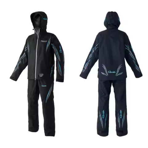 Gamakatsu Fishing Clothing Autumn Winter Waterproof Breathable Rock Fishing Suit Unisex Thin Sports 