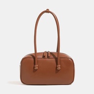 Boston Underarm Bag Womens Large Capacity Beach Vacation Travel Shoulder Bag Simple Stylish Polyeste