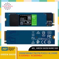 Western Digital/WD GREEN SN350 M.2 NVME SSD 250GB500GB1TB2TB PCIE3.0