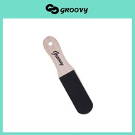 Groovy Foot File Double Sided Wooden | Callus Remover Spa Foot Scrub | Exfoliator