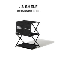 Brooklyn Foldable Aluminum 3-Step Shelf