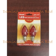 Hazzle HL-08 E12 LED Candle Bulb (Twin Pack)