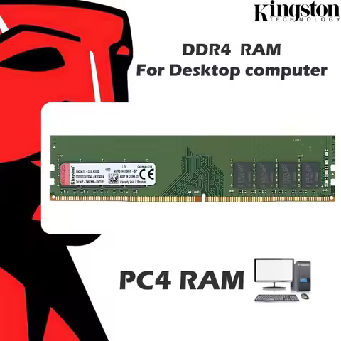 Kingston PC4 RAM DDR4 memory 4GB 8GB 16GB 2133/2400/2666/3200MHz UDIMM 288Pin Computer game memory