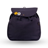 Imokey Onyx Navy: Basic Drawstring Backpack - Men's Backpack, Women's Backpack