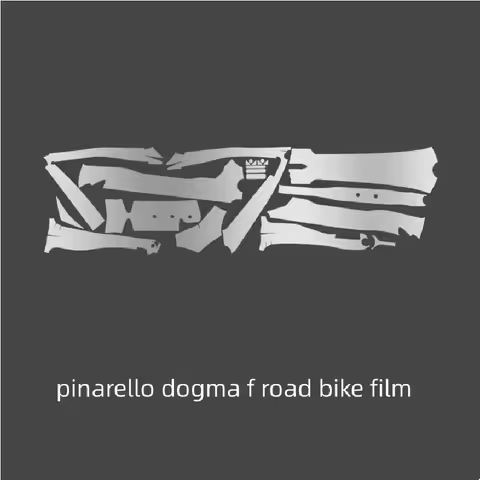 Road bike transparent film for Pinarello Dogma F frame film transparent sticker Frame paint protecti