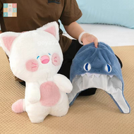Búp Bê Trọng Mèo Cá Mập Mũ Trùm Đầu Mèo DUDU Dễ Thương Mèo Con Tặng Quà Cho Các Cô Gái