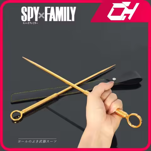 35cm SPY FAMILY Yor Forger Stiletto Knife Swords Anime Game Weapons Model Keychain Katana Swords Sam