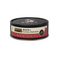 貓爾地夫 - 頂級肉燥主食罐 - Prime 肉燥系列 - 飛魚卵+肉燥牛 (80g)｜貓用主食罐頭｜動物性蛋白質99%