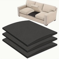 TEMU 1/2/3pcs Of Black High-elastic Sponge Sofa Supports, Designed For Sunken Cushion Sofas, High-de