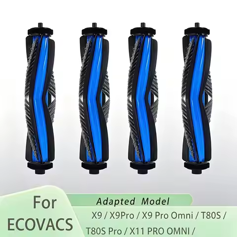 Main Brush For ECOVACS DEEBOT X9/ X9Pro/ X9 Pro Omni/ T80S/ T80S Pro/ X11 PRO OMNI/ T50 MAX Robot Va