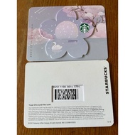 (22-5) Singapore Starbucks 2022 Cherry Blossom Card (Zero Value)