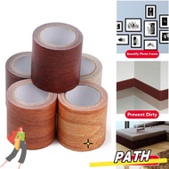 PATH 5M/Roll Repair Floor Furniture Renovation Skirting Line Wood Grain