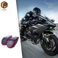 [prettyia] 2Pcs Motorcycle Audio System Motorcycle BT Speakers Multifunctional Radio Easy
