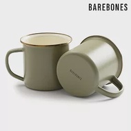 【兩入一組】Barebones CKW-1027 雙色琺瑯杯組 Enamel 2-Tone Mug (14oz) / 城市綠洲 (杯子 茶杯 水杯 馬克杯) 黃褐綠