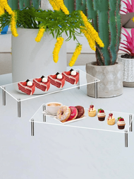 1入3d透明壓克力展示架,用於蛋糕、動漫模型的長方形形狀