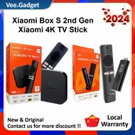 [READY STOCK] Xiaomi TV Box S 4K 2nd Generation/Xiaomi TV Stick 4k/1080P Ultra HD Streaming Android TV Box Mi Box S 2nd