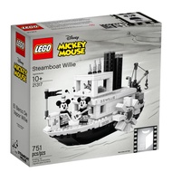 LEGO 21317 Disney Willie Black and White Mickey Steamship Assembly Puzzle Childrens Toys