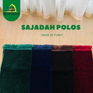 Plain prayer mat 70x110 wide without Motif Made in Türkiye Turky Turkey Aydin Prayer mat no pattern