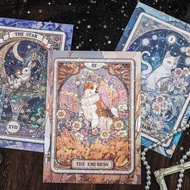 Paper Marks Universe Secret Words Series Puzzle Landscaping Stickers Cartoon Cute Pet 3D Three-Dimen