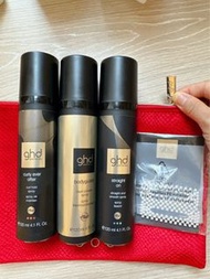 GHD護髮噴霧及曲髮直髮定型套裝
