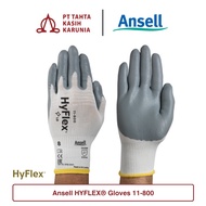 Ansell HYFLEX Gloves 11-800 Industrial Safety PPE Foam Nitrile (Multifunctional Hand Protection Prot