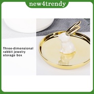 Jewelry Storage Plate Ceramics Jewelry Plate Necklace Animal Case Storage for Home Decoration