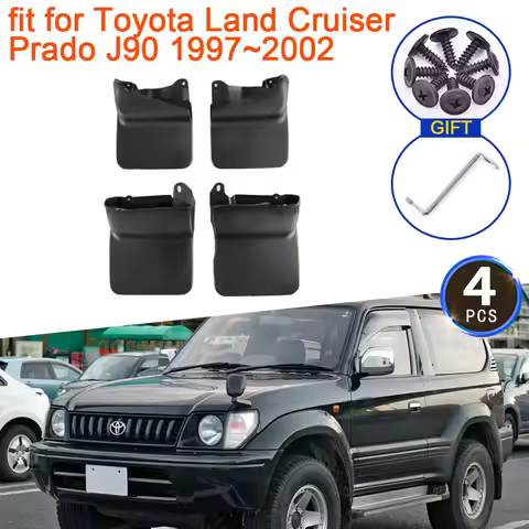 Mud for Toyota Land Cruiser Prado J90 90 3-door 1997~2002 FJ90 2001 2000 1998 1997 Meru Car Accessor