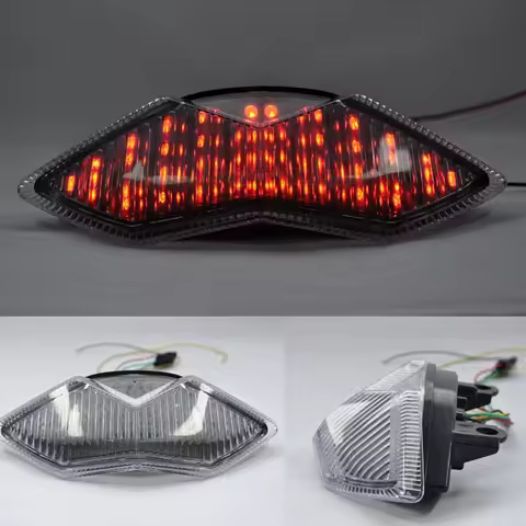 Motorcycle LED Turn Signal Tail Light Taillight For KAWASNKI Z1000 2010-2013 Z1000SX 2012-2013