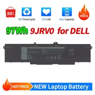 97Wh 9JRV0 Replacement Laptop Battery for Dell Alienware M18 R1 M17 R5 AMD，Precision 15 3561 3571 54
