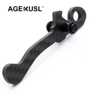 AGEKUSL Bike Seatpost Carbon Clamp Hook Seat Post Pothook Clamp Hook Use For Brompton Pikes 3Sixty Folding Bike