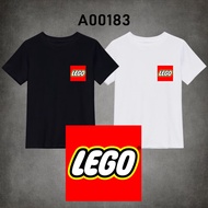 Baju Tshirt Bersedia LELAKI VIRAL GAYA BESAR MURAH MERAH KUNING LEGO FUN GAME TEE A00183