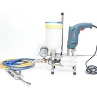 PU injection grouting machine with injection nozzle (Double pot)