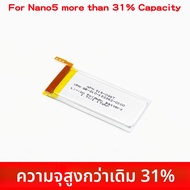 แบตเตอรี่อินเทอร์เนชั่นแนลสำหรับ iPod Nano 5 แบตเตอรี่ในเครื่องสำหรับ iPod Nano 4 Nano 5 A1320 แผ่นแ