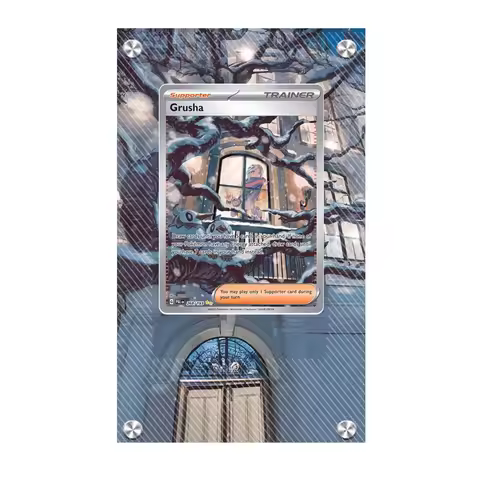 Pokemon Ptcg Sar Grusha Card Extended Art Display Case Anime Collection Card Extended Painting Psa D