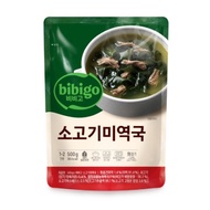 [CJ] Bibigo Seaweed Soup 500G x 6ea / CJ 미역국 500G x 6개