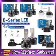 2PCS D-Series Car LED 1:1 Match Headlight Headlamp D1S D2S D3S D4S D5S D8S Super Bright Canbus LED P