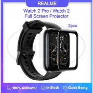 < 2pcs > Realme Watch 2 / Watch 2 Pro / Watch2 / Watch2 Pro 3D Full Cover Screen Protector - Full Sc
