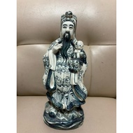 Antique Fuxing Porcelain Statue Original Vietnam Fu Lu Shou/