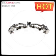 HMD Exhaust System Stainless Steel Performance Catback for Porsche 911 991.1 Modification GT3 Muffle
