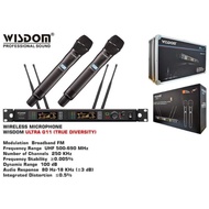 MIC WIRELESS WISDOM ULTRA Q11 ORIGINAL HANDHELD MICROPHONE WISDOM Q 11