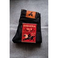 Adelaide Denim | 14.5oz Chimera Indigo x Grey Non-Selvedge Denim