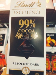 Coklat Langkawi Lindt Excellent Absolute Dark/Dark Chocolate/Rich Dark Sea Salt, Orange