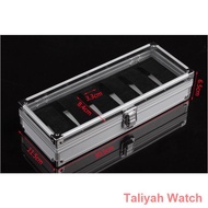 qiblat watch ✓﹍♟Aluminium / PU Leather Watch Case Box 6 10 12 20 24 Slot
