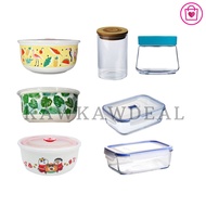 Luminarc Glass Food Container Airtight Lunch Box Microwave & Freezer Kitchen Storage Bowl Ceramic